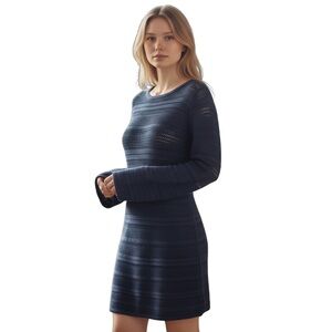 GAP Navy Long Sleeve Dress